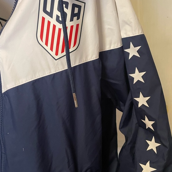 Nike All American Red White & Blue with Stars EXCELLENT Condition Size Sm jacket - Picture 10 of 10